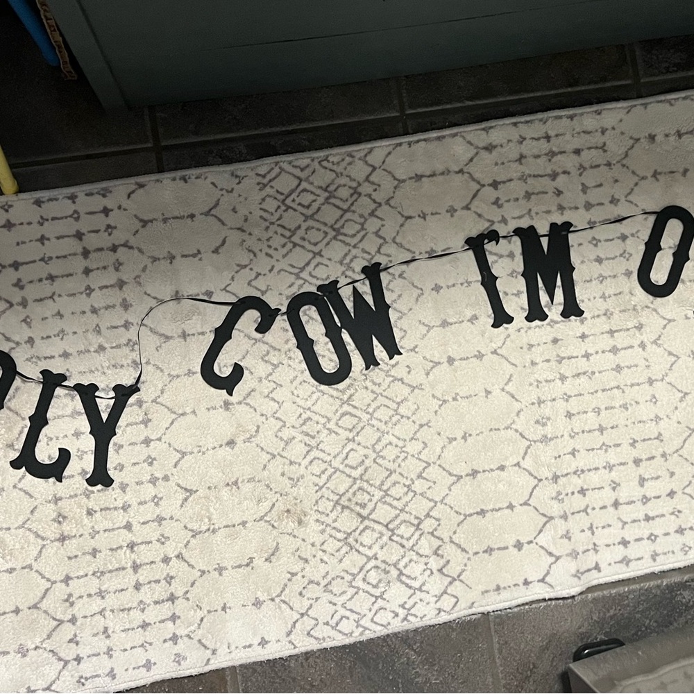 Black Letter Banner